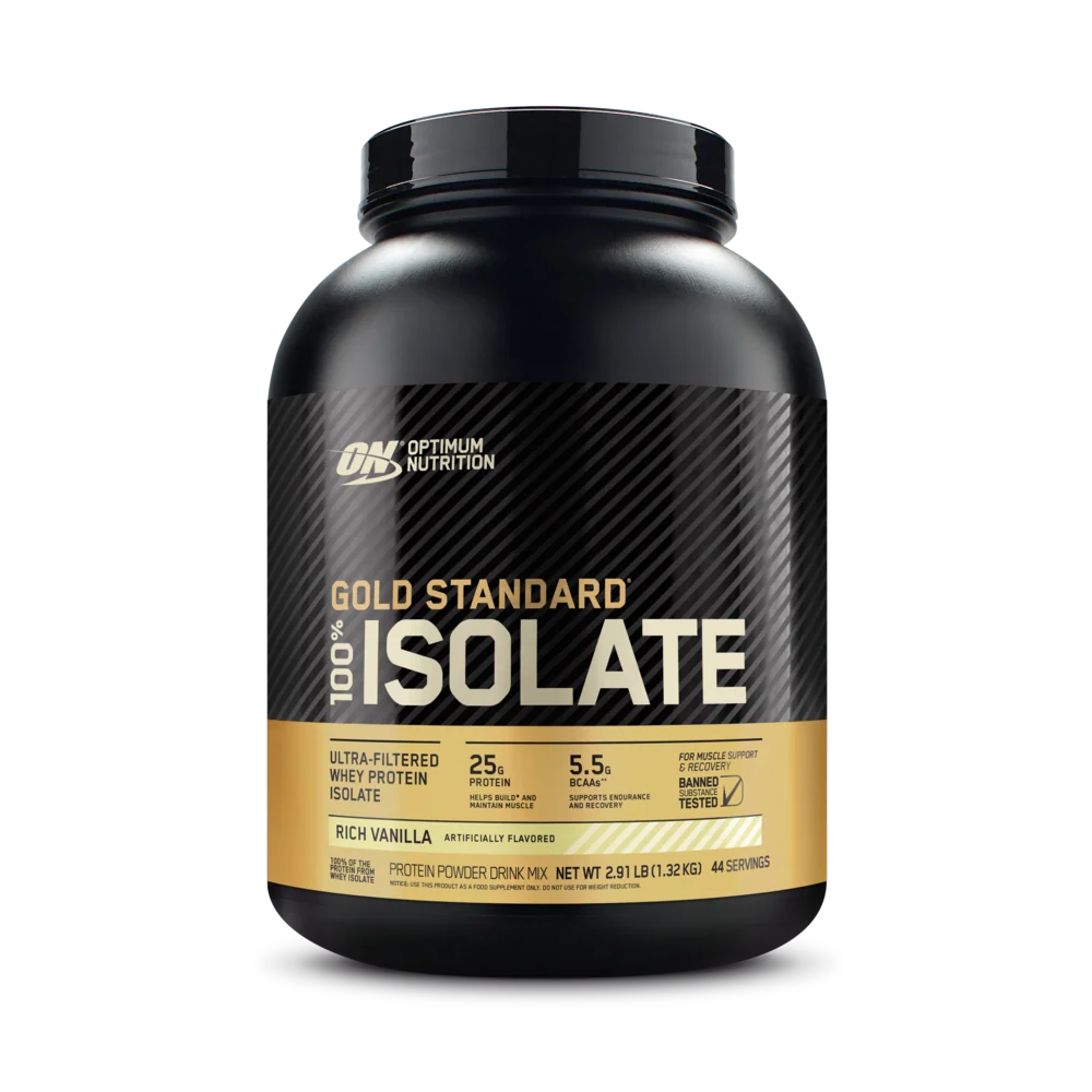 Gold Standard 100% Isolate Whey Protein powder – optimumnutritionshops ...